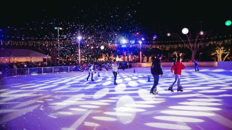 Safeway Holiday Ice Rink in Union Square
