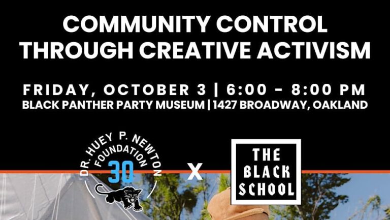 Community Control through Creative Activism