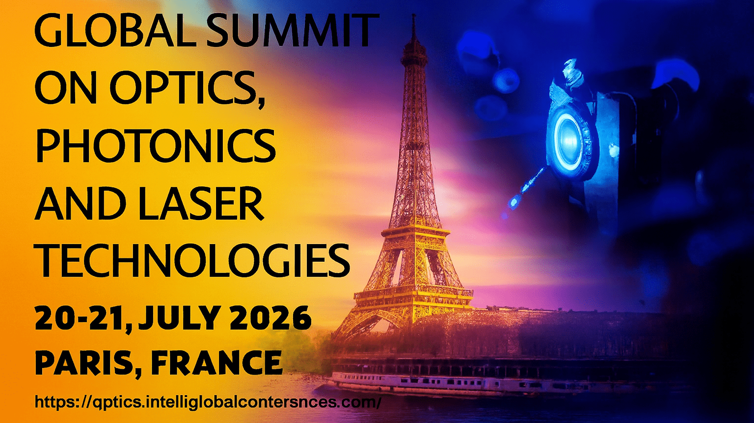 Global Summit on Optics, Photonics and Laser Technologies