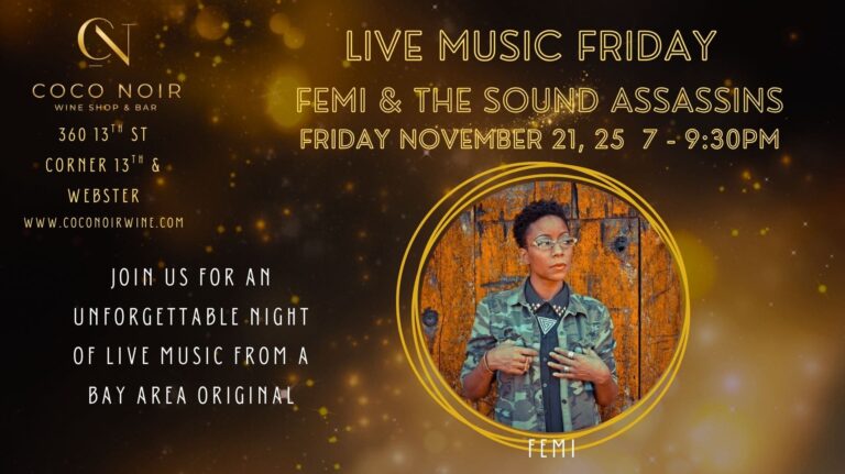 Live Music Friday – Femi and the Sound Assassin’s