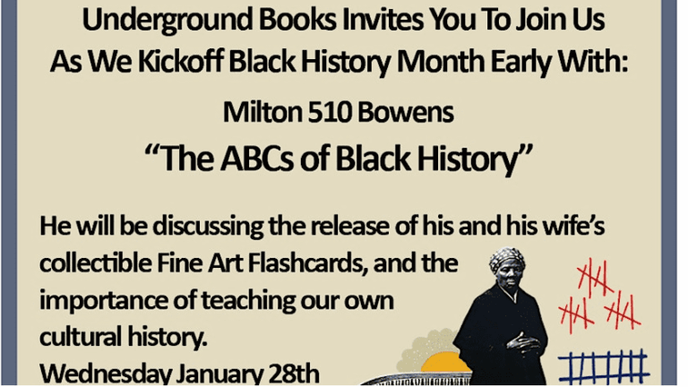 The ABC’s of Black History with Milton Bowens