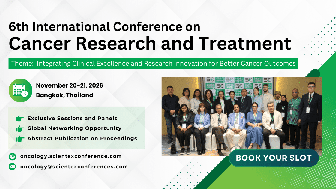 6th International Conference on Cancer Research and Treatment