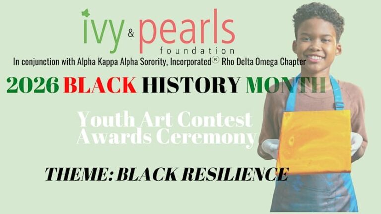 2026 Ivy & Pearls Black History Month Youth Art Contest Awards Ceremony
