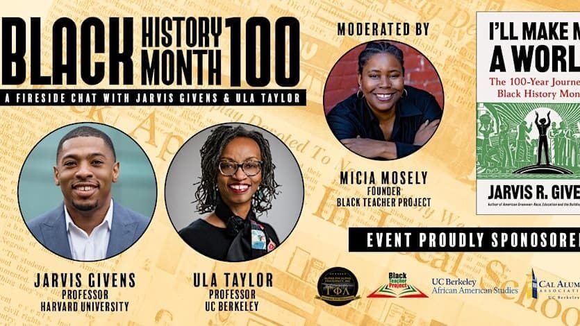 Black History Month 100: A Fireside Chat with Jarvis Givens & Ula Taylor