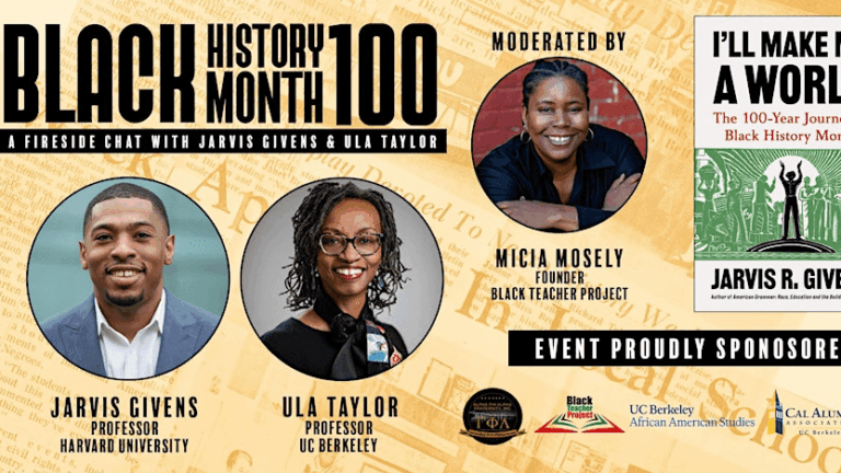 Black History Month 100: A Fireside Chat with Jarvis Givens & Ula Taylor