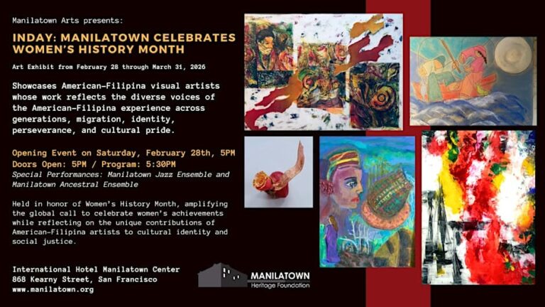 Inday: Manilatown Celebrates Women’s History Month