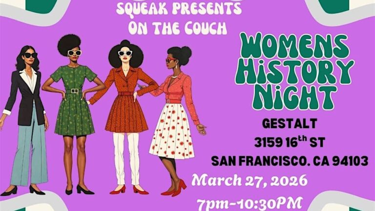 On the Couch Showcase Women’s History Night