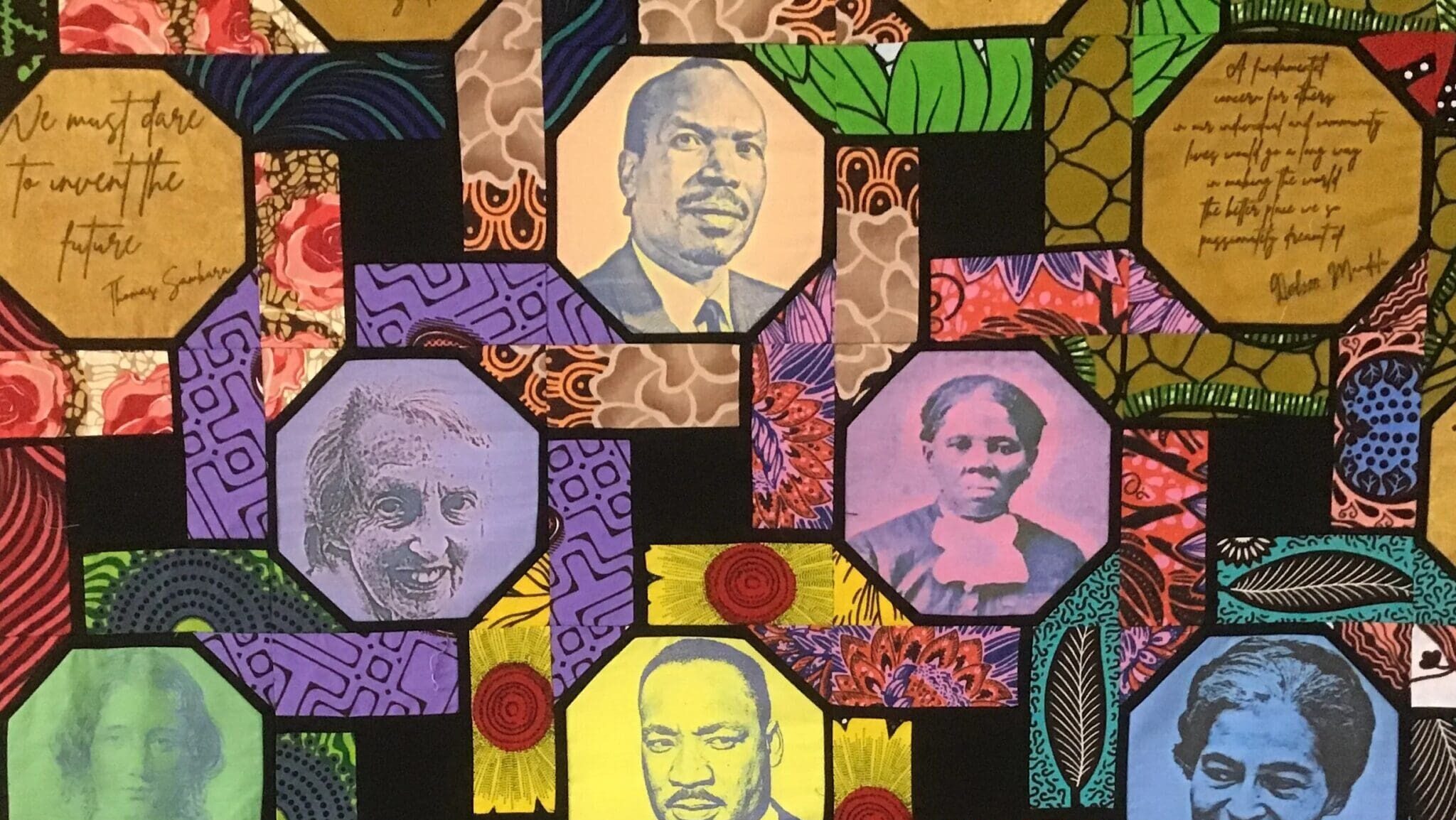 Black History Month: Embroidered Portraits