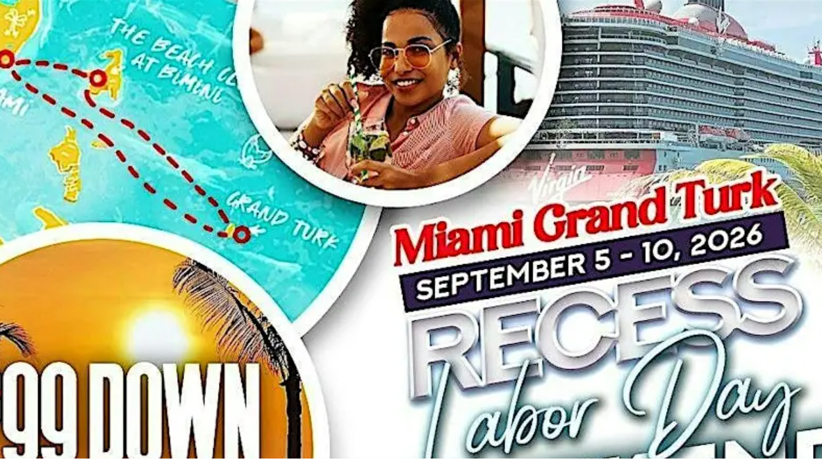 The RECESS CRUISE on Labor Day Weekend 2026!