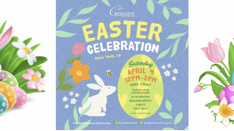 Spring Easter Celebration at the Creekside Town Center