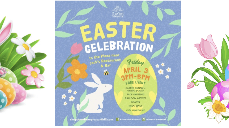 Spring Fun at the Downtown Pleasant Hill Easter Celebration