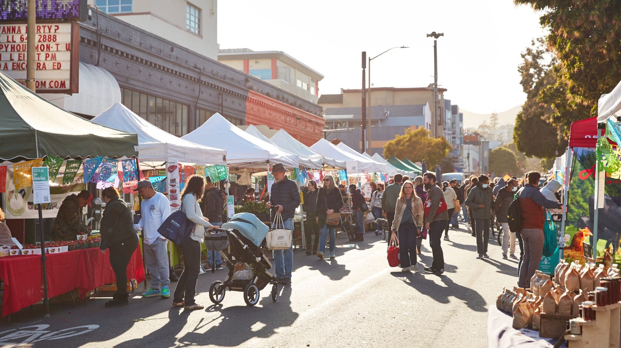 Mission Community Market First Day of the Season