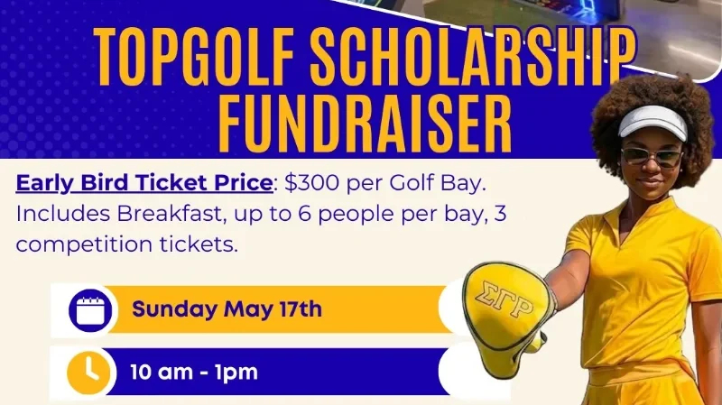 Beta Theta Sigma TopGolf Fundraiser