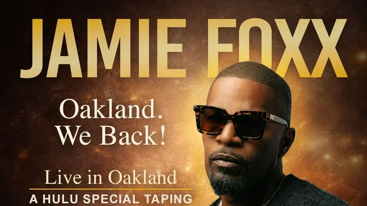 JAMIE FOXX live A hulu comedy special taping