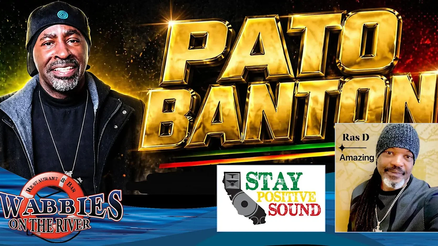3rd Friday Reggae w/ Pato Banton and Ras D - Juneteenth Celebration!