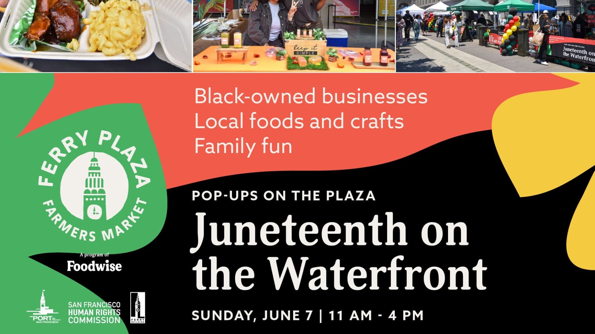 Pop-Ups on the Plaza: Juneteenth on the Waterfront
