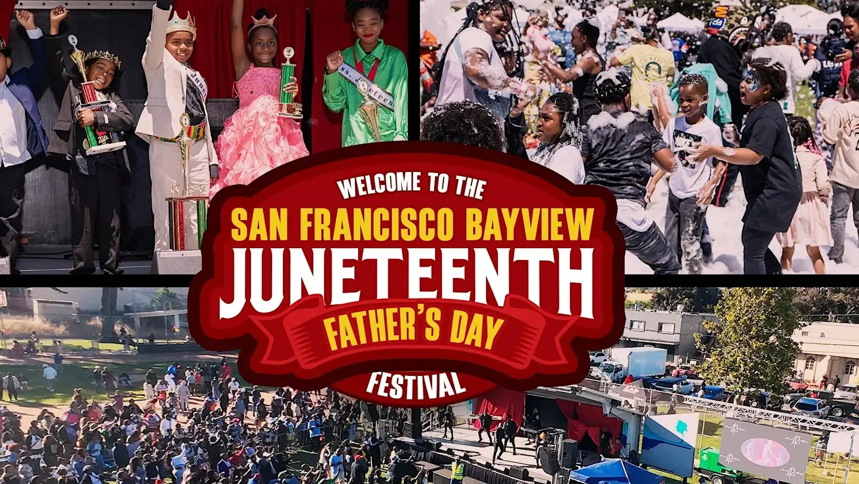 Juneteenth Bayview Father Day Festival 2026! 1 Umbrella, Next, Lakeside!