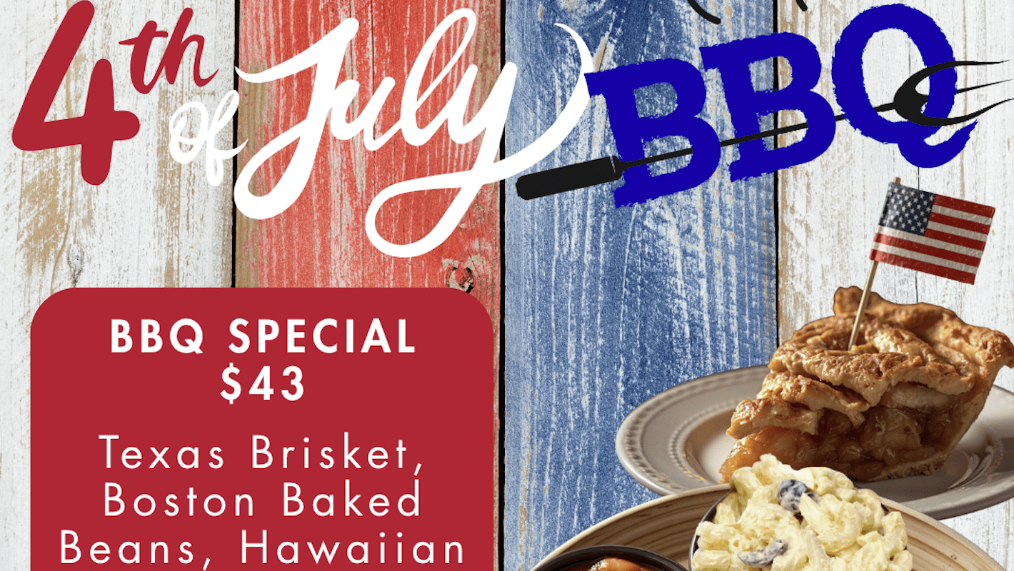 Fourth of July BBQ Special at Eclipse Kitchen + Bar