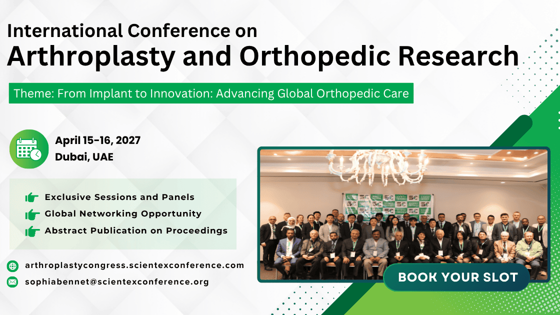 Virtual | International Conference on Arthroplasty and Orthopedic Research