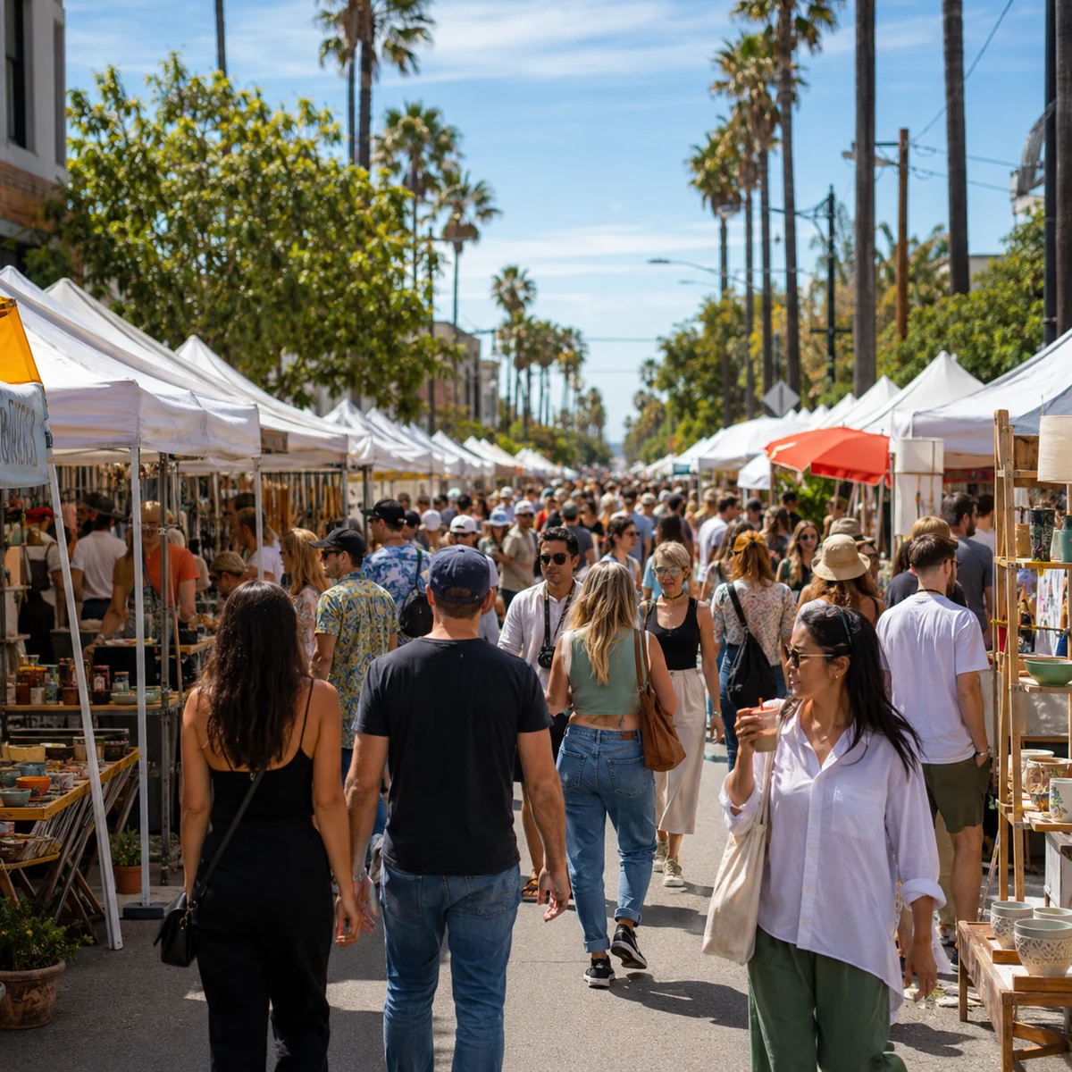 Abbot Kinney Festival event thumbnail for Bay Area Registry Fairs and Festivals