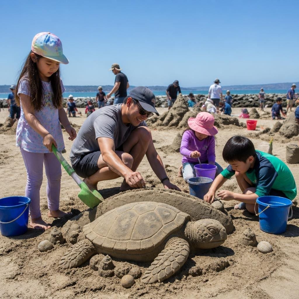 Alameda Sand Castle & Sculpture Contest event thumbnail for Bay Area Registry Fairs and Festivals
