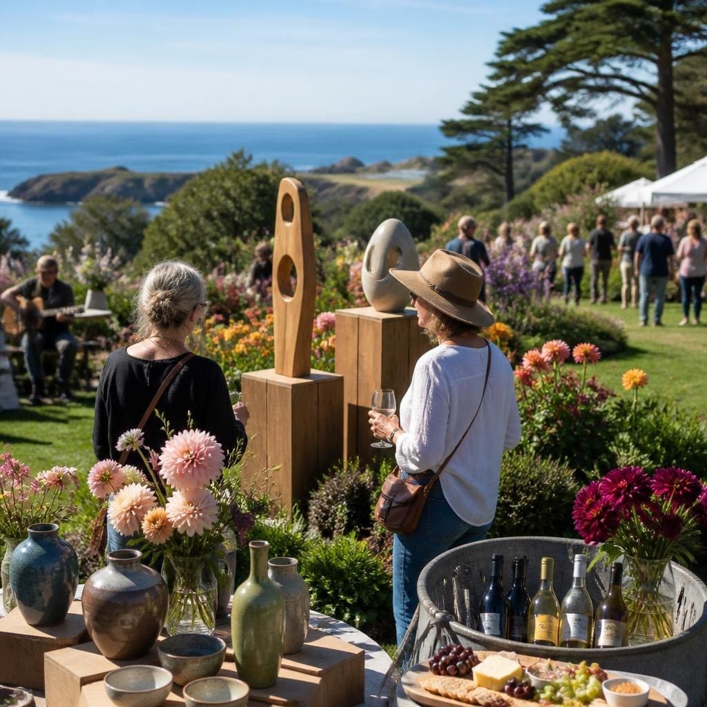 Art in the Gardens event thumbnail for Bay Area Registry Fairs and Festivals