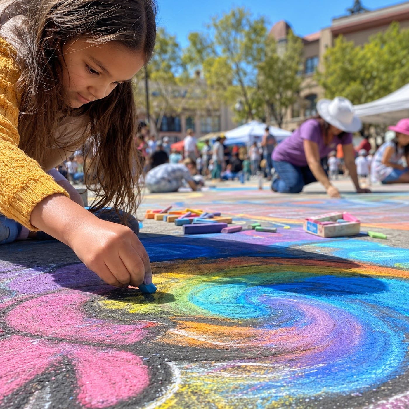 Chalk Full of Fun event thumbnail for Bay Area Registry Fairs and Festivals
