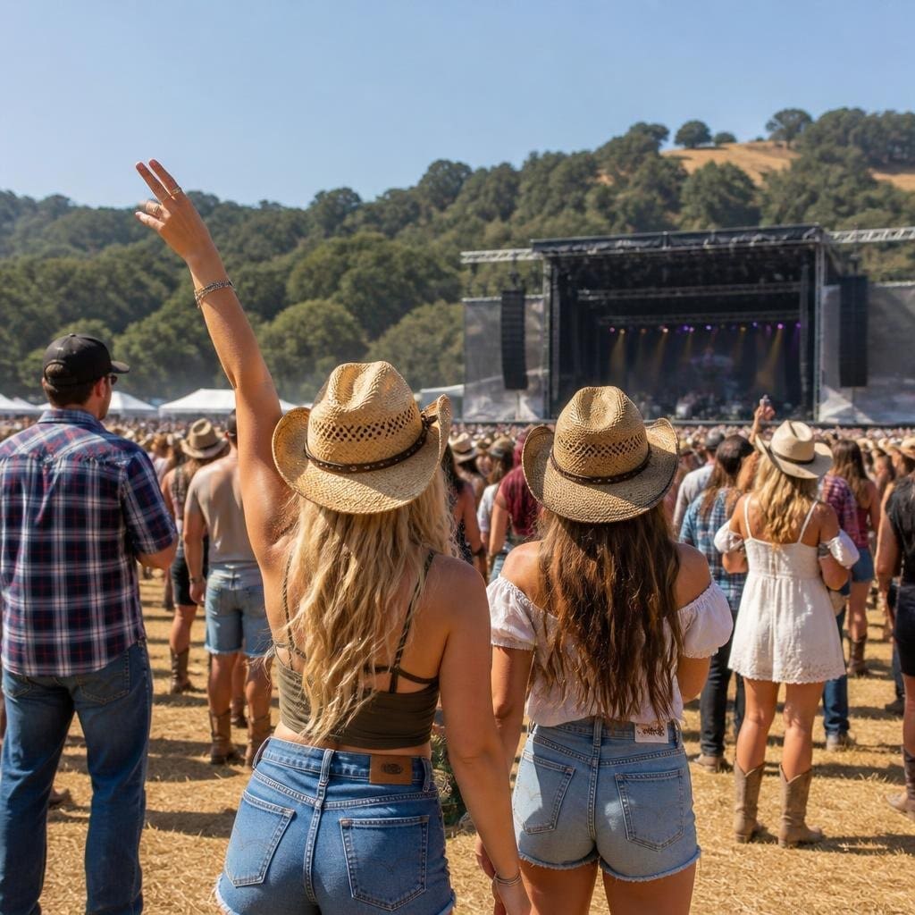 Country Summer Music Festival event thumbnail for Bay Area Registry Fairs and Festivals