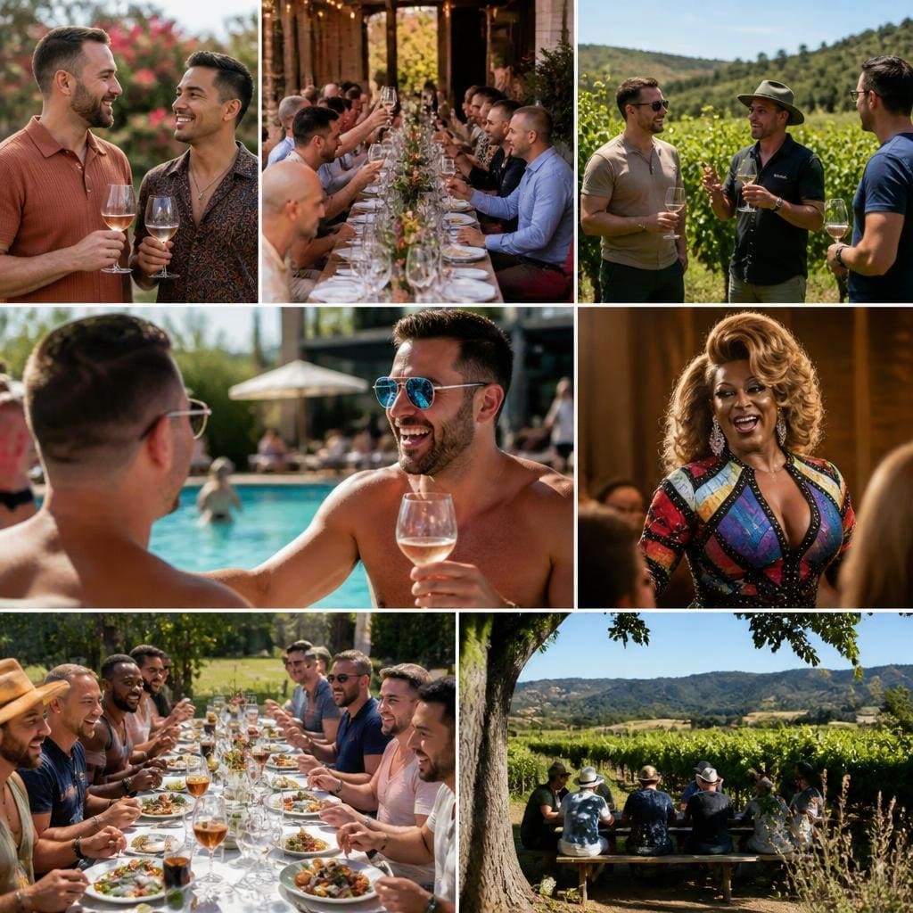 Gay Wine Weekend event thumbnail for Bay Area Registry Fairs and Festivals