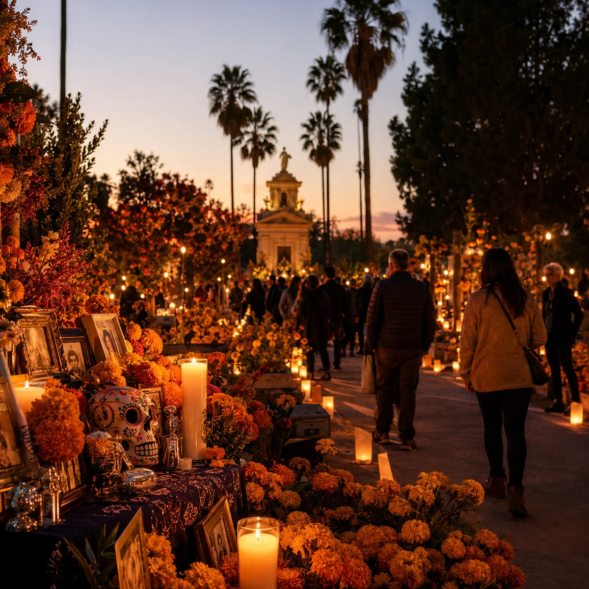 Hollywood Forever Dia de los Muertos event thumbnail for Bay Area Registry Fairs and Festivals