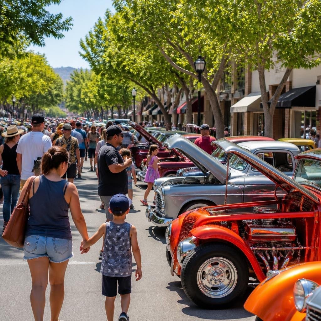 Hot Rod Row event thumbnail for Bay Area Registry Fairs and Festivals