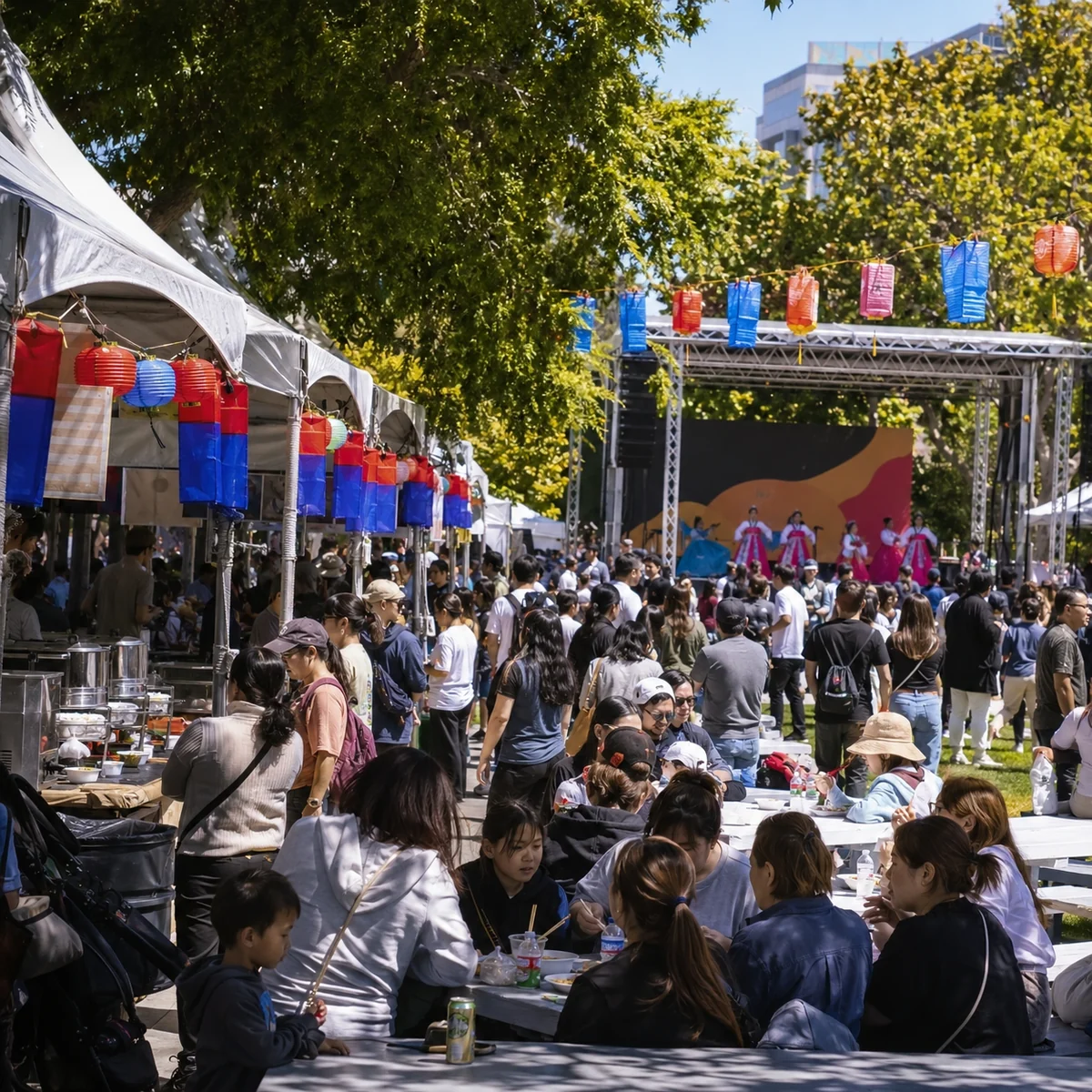 LA Korean Festival event thumbnail for Bay Area Registry Fairs and Festivals