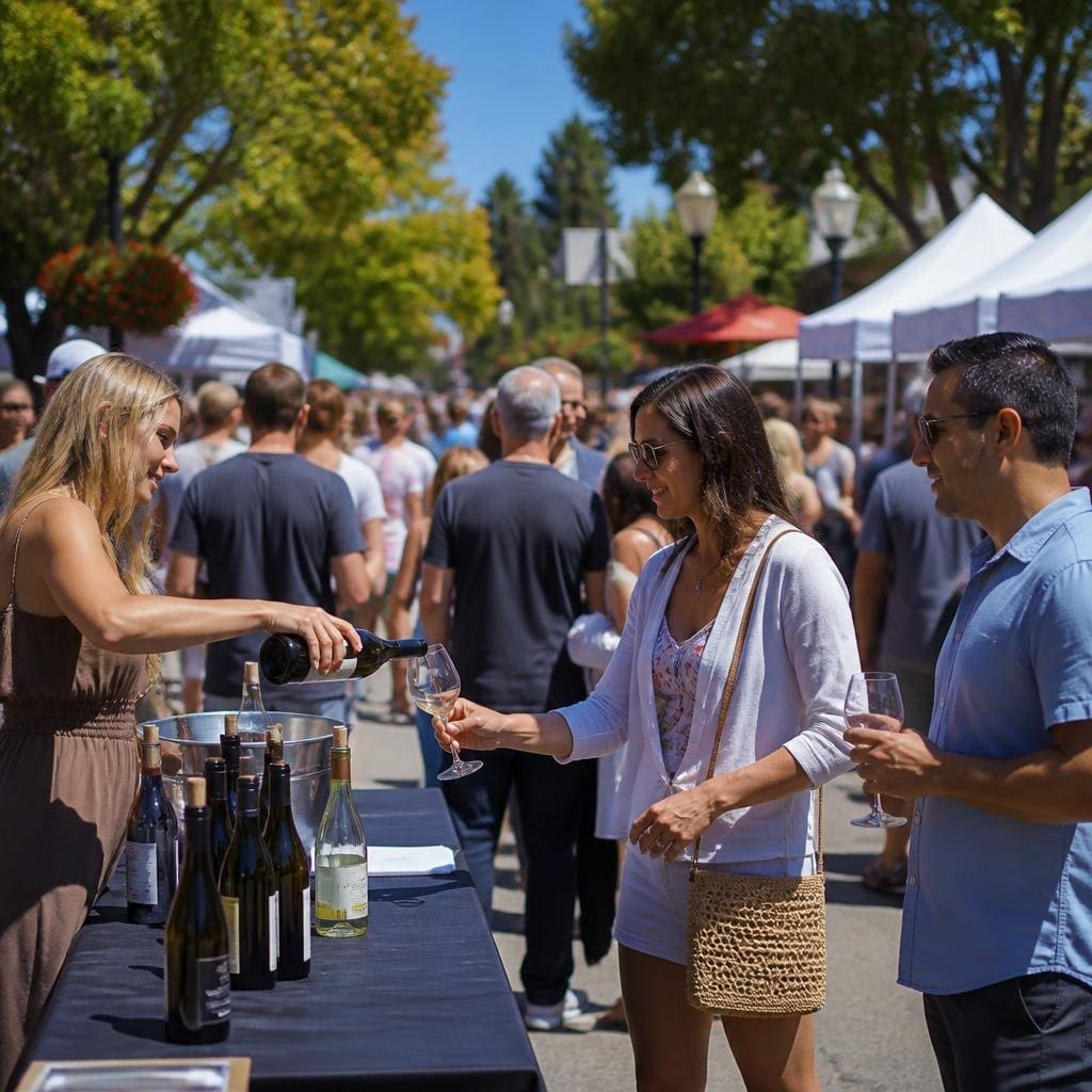 Los Altos Arts & Wine Festival event thumbnail for Bay Area Registry Fairs and Festivals