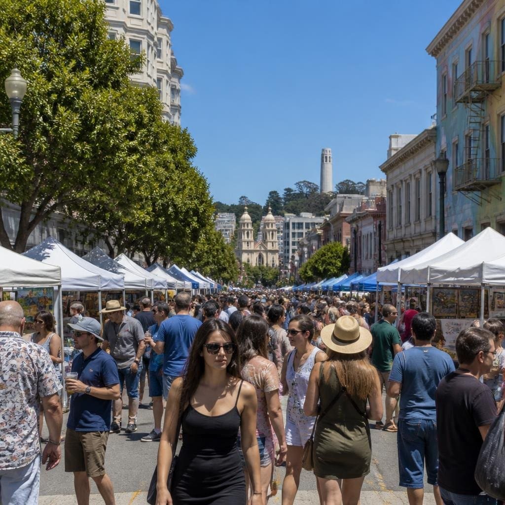 North Beach Festival event thumbnail for Bay Area Registry Fairs and Festivals
