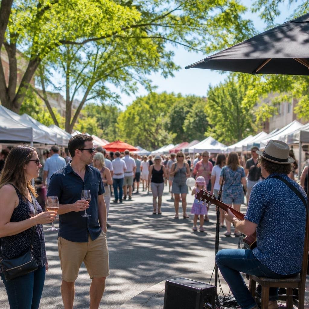 Novato Art, Wine & Music Festival event thumbnail for Bay Area Registry Fairs and Festivals