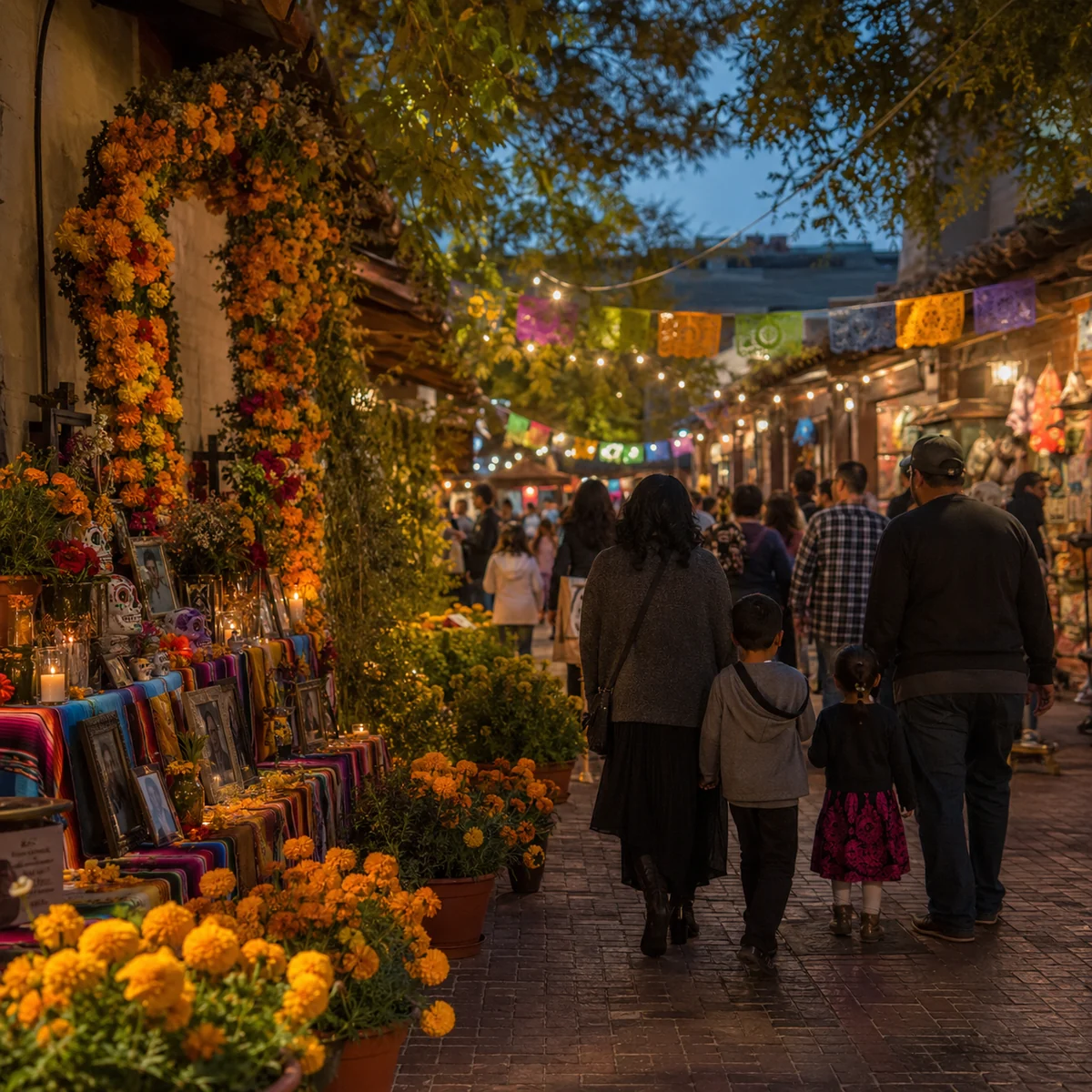 Olvera Street Dia de los Muertos Festival event thumbnail for Bay Area Registry Fairs and Festivals