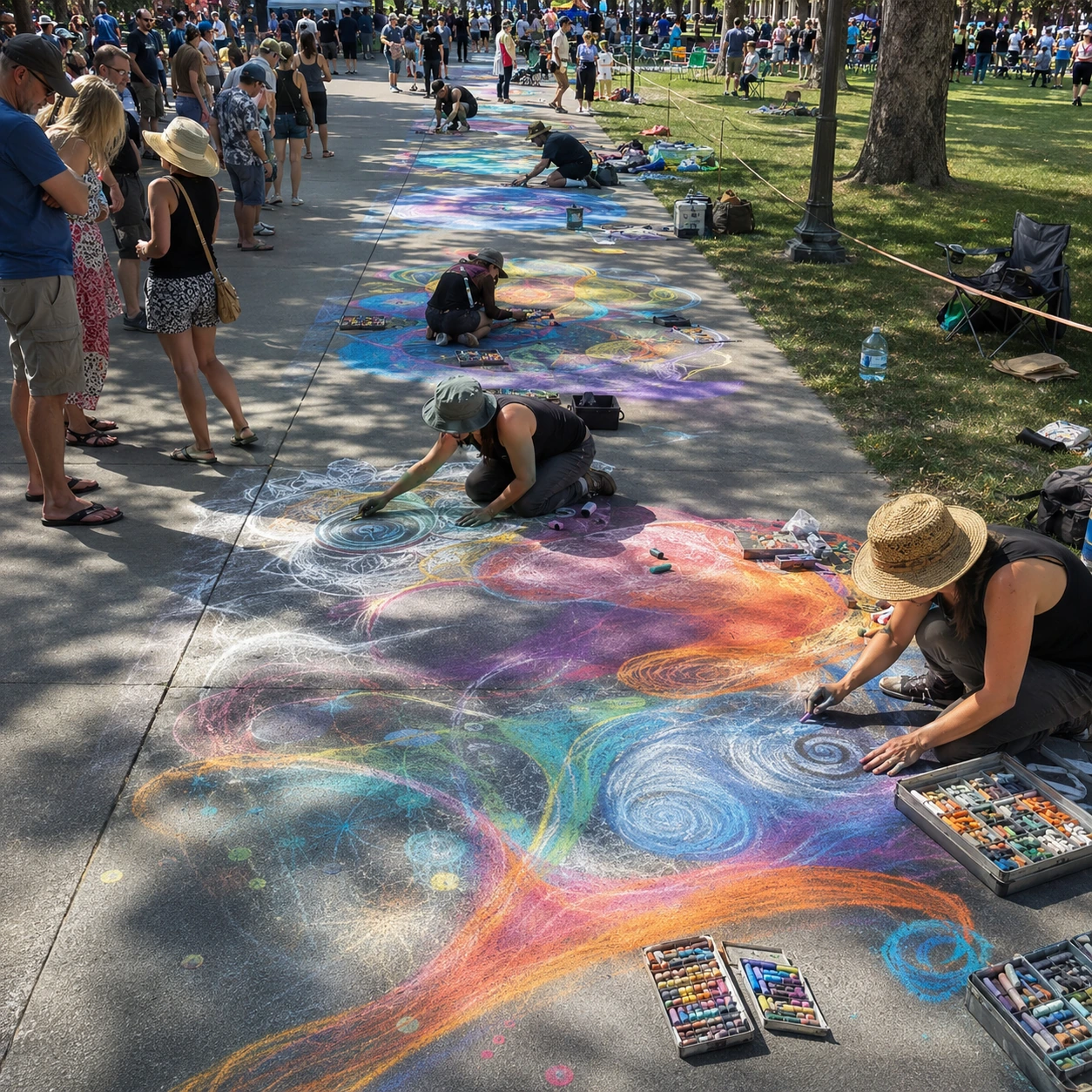 Pasadena Chalk Festival event thumbnail for Bay Area Registry Fairs and Festivals
