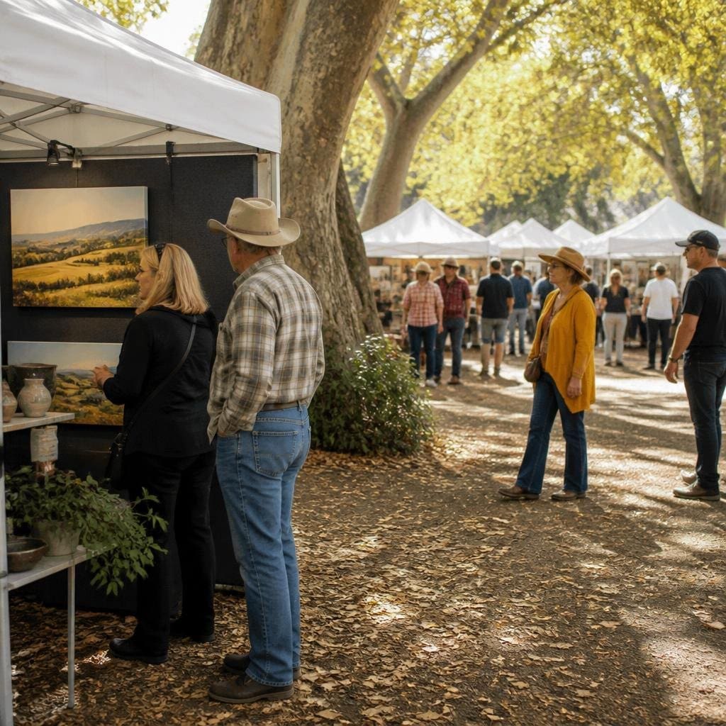 Paso Robles Art in the Park event thumbnail for Bay Area Registry Fairs and Festivals