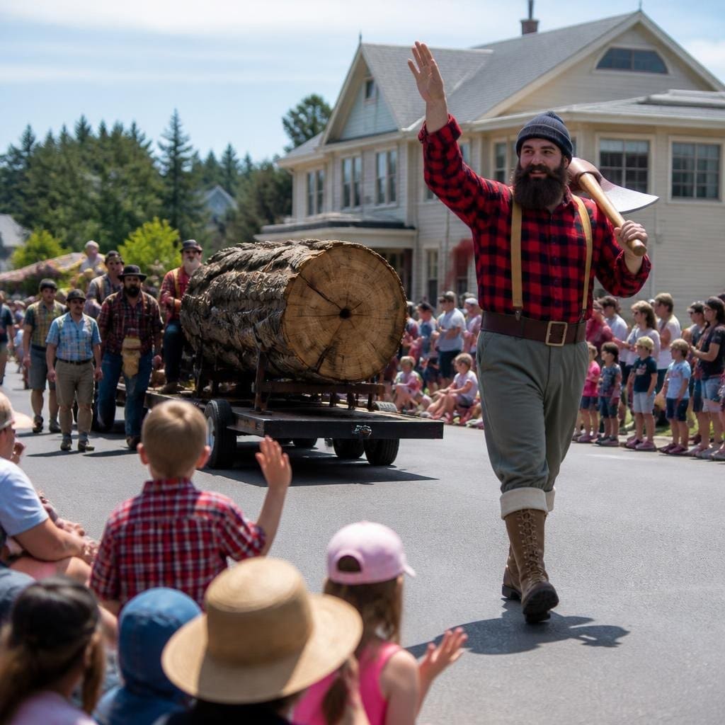 Paul Bunyan Days event thumbnail for Bay Area Registry Fairs and Festivals