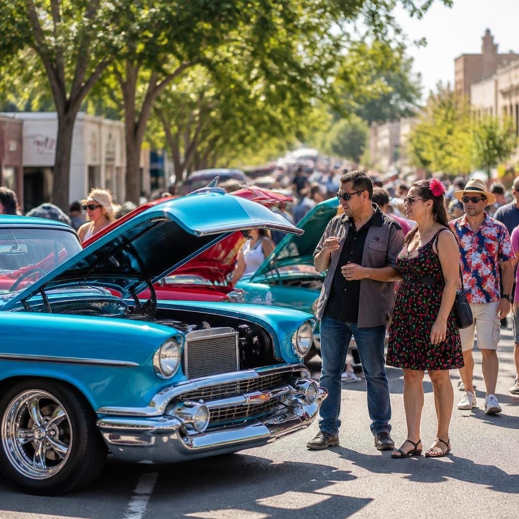 Peggy Sue's All American Car Show & Cruise event thumbnail for Bay Area Registry Fairs and Festivals
