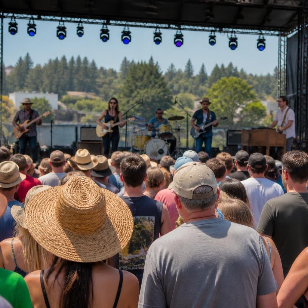 Petaluma Music Festival event thumbnail for Bay Area Registry Fairs and Festivals