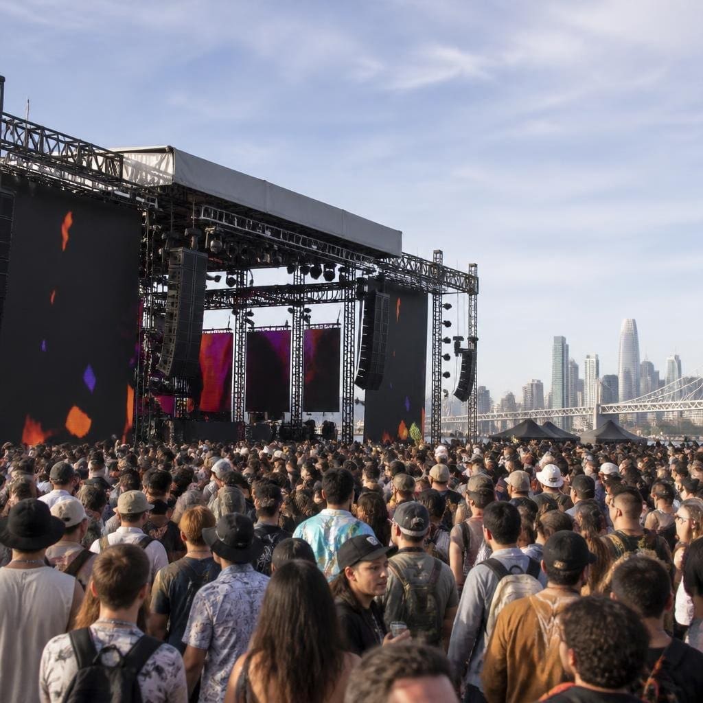 Portola Music Festival event thumbnail for Bay Area Registry Fairs and Festivals