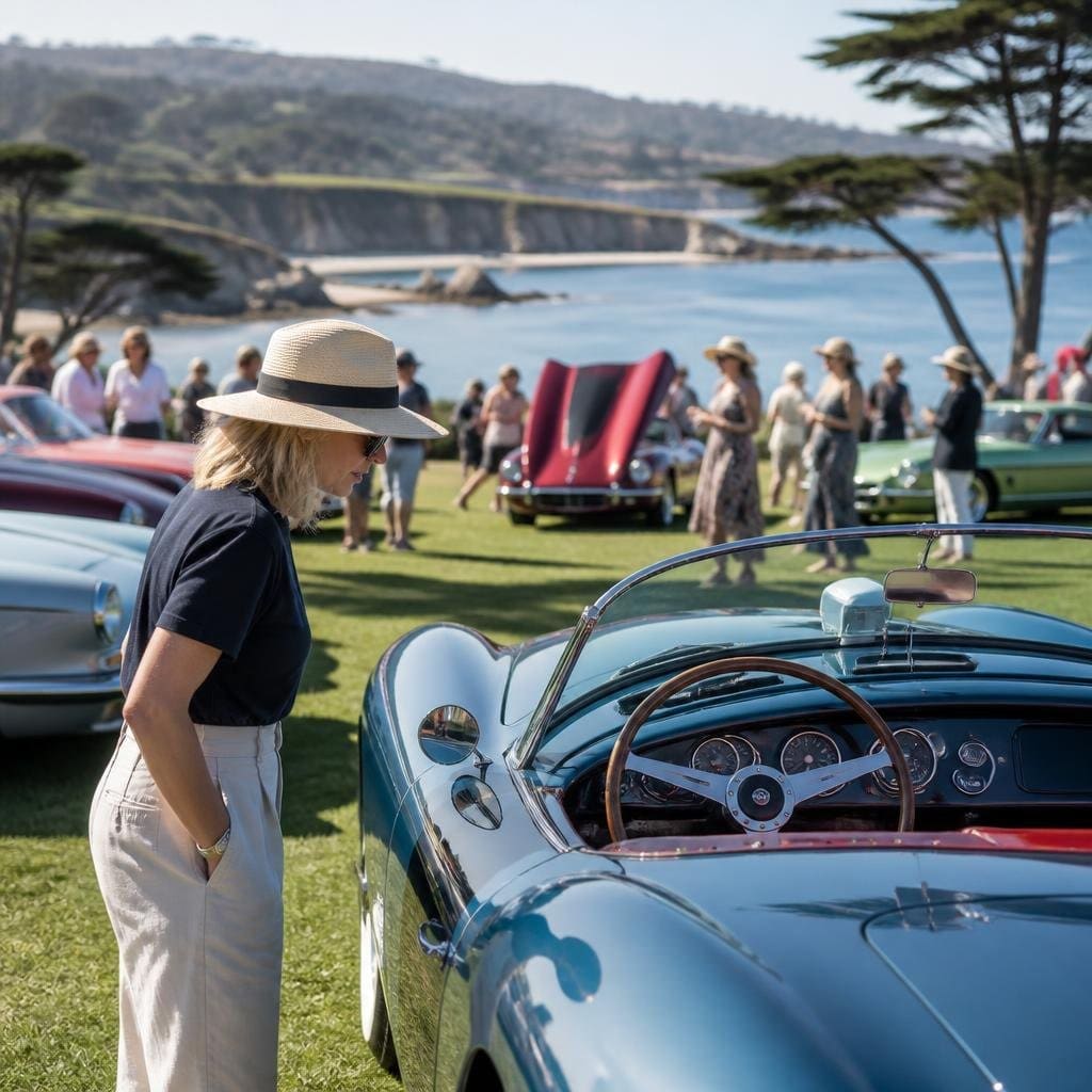 Prancing Ponies Women's Car Show event thumbnail for Bay Area Registry Fairs and Festivals