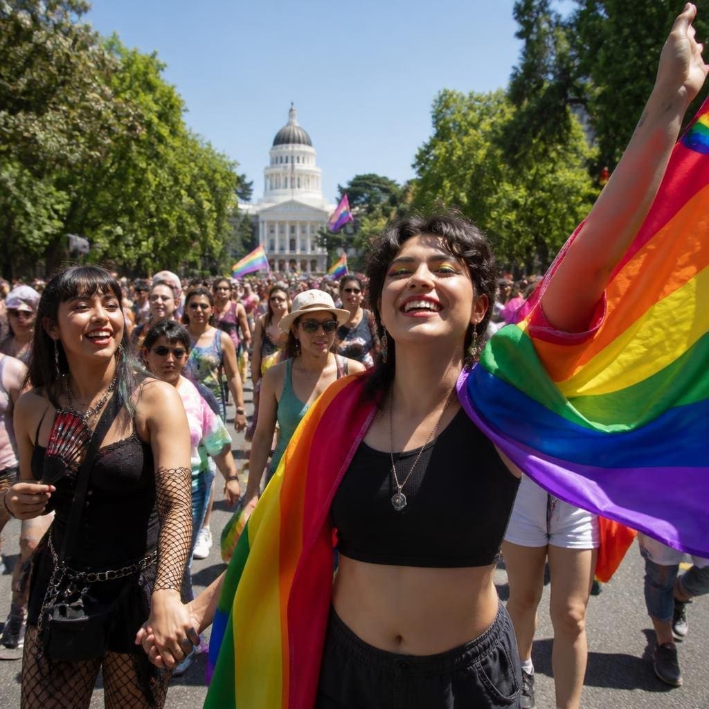 Sacramento Pride Festival & March event thumbnail for Bay Area Registry Fairs and Festivals