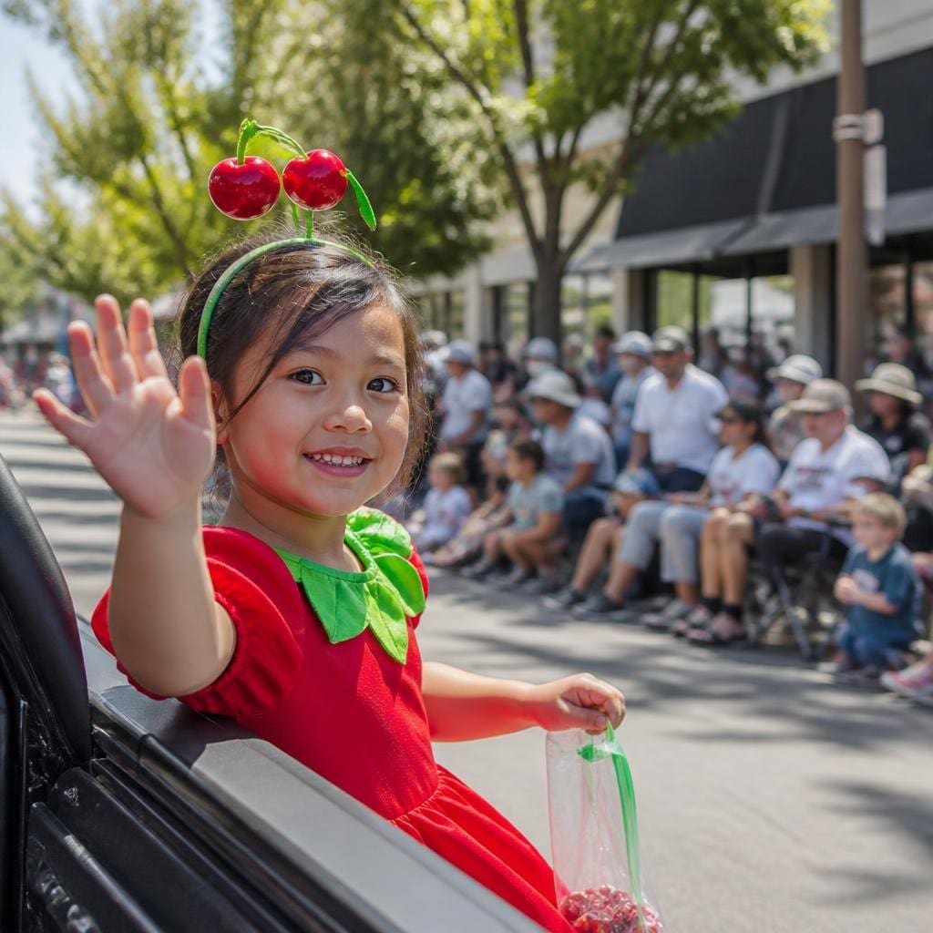 San Leandro Cherry Festival + Parade event thumbnail for Bay Area Registry Fairs and Festivals