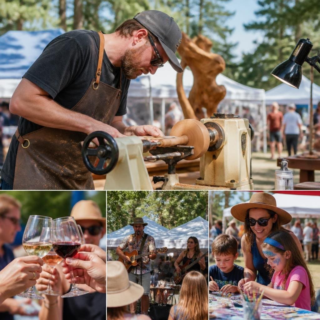 Scotts Valley Art, Wine & Beer Festival event thumbnail for Bay Area Registry Fairs and Festivals