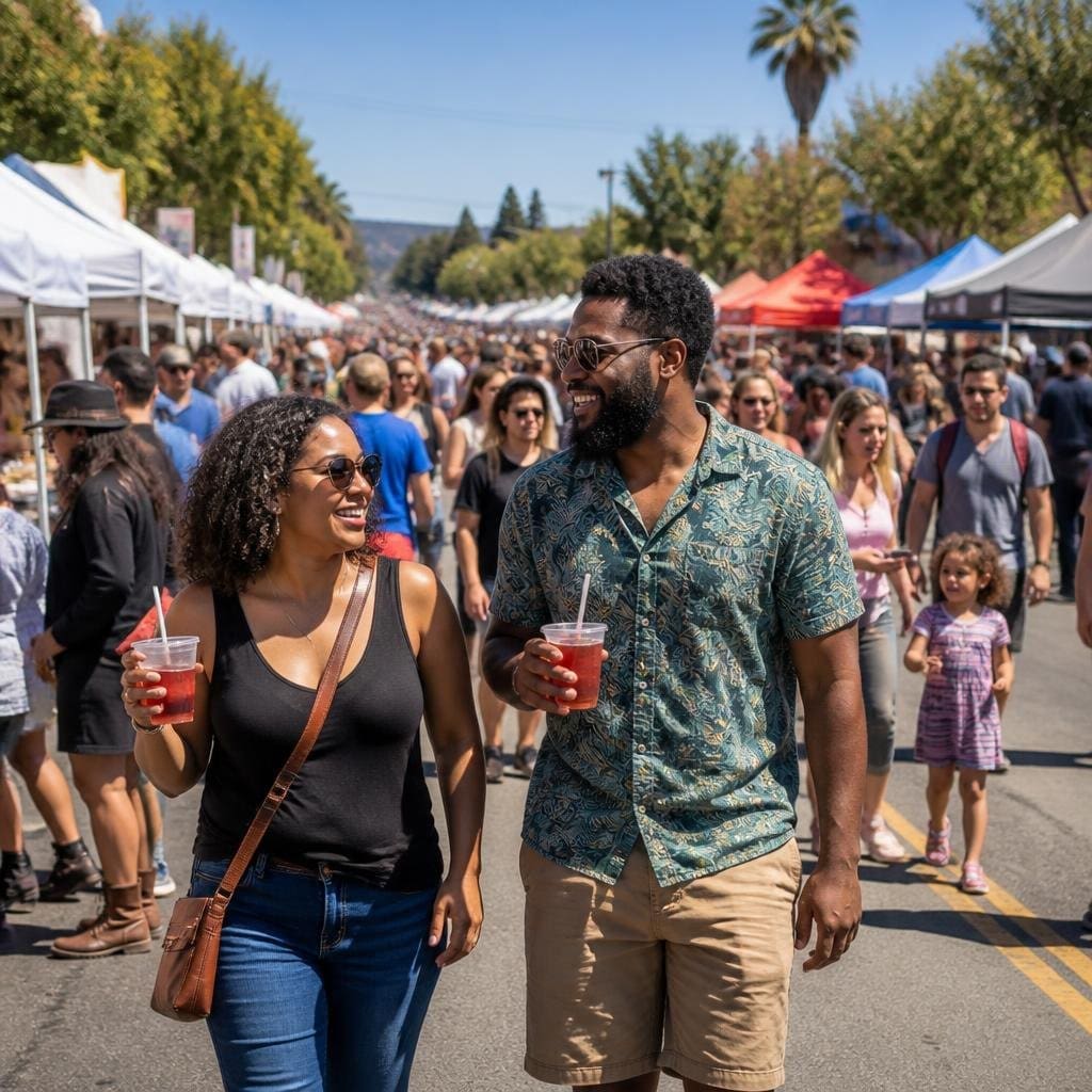Solano Avenue Stroll event thumbnail for Bay Area Registry Fairs and Festivals