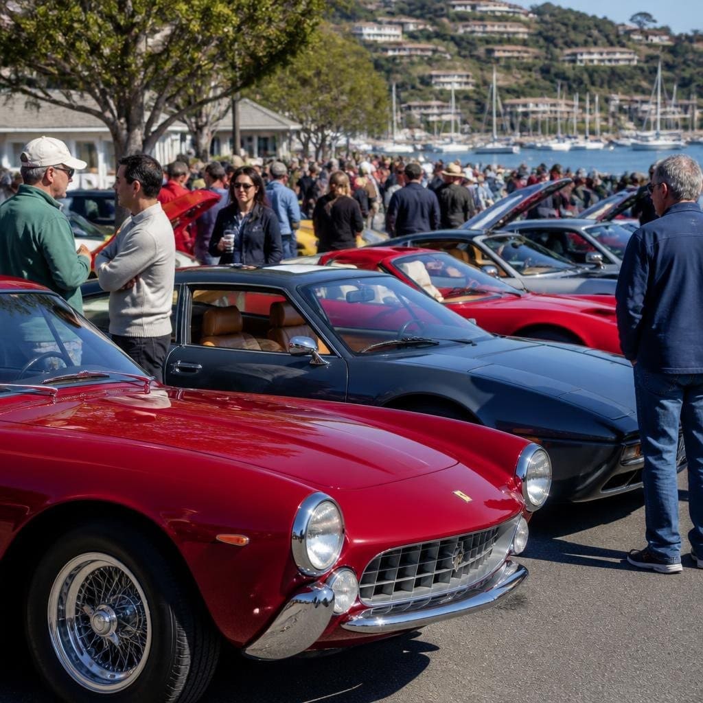Tiburon Classic Car Show event thumbnail for Bay Area Registry Fairs and Festivals