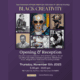 Black Creativity exhibition poster