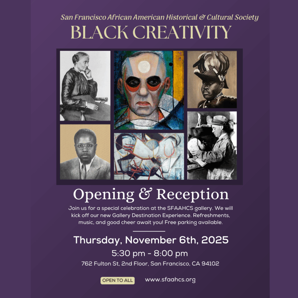 Black Creativity exhibition poster